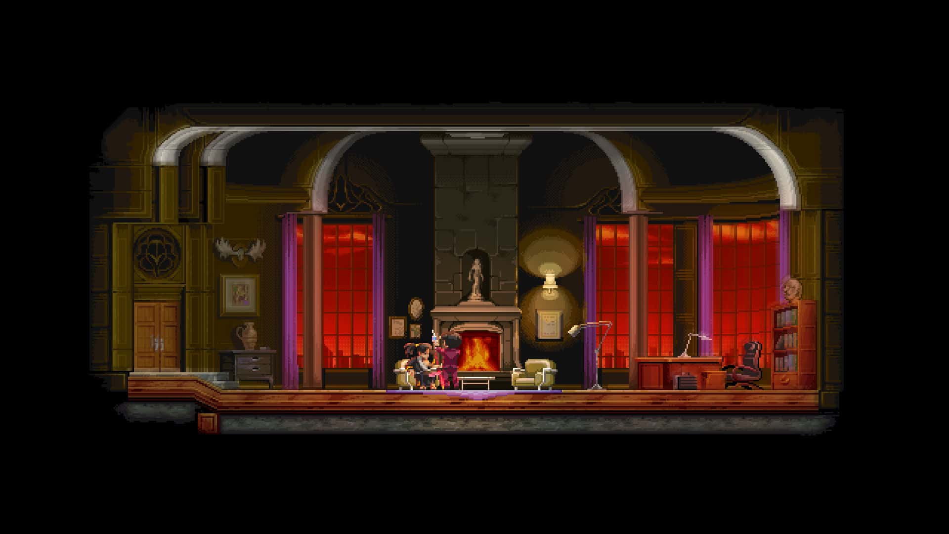 STEAM学习 武士 零 Katana ZERO v1.5.9.0.2 官方英文版 200M背景